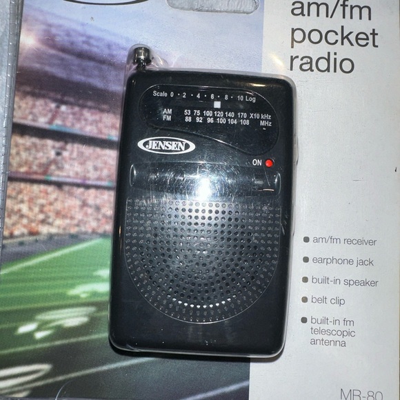 Jensen | Portable Audio & Video | Jensen Amfm Pocket Radio | Poshmark